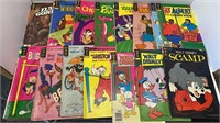 16 GOLD KEY 1970s COMIC BOOKS