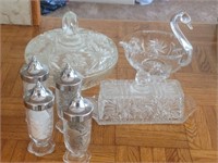 Is group of crystal and/or glass