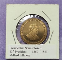 Presidential Series Token Millard Fillmore