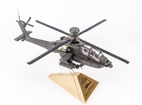 Franklin Mint Apache Longbow Cast Metal Model