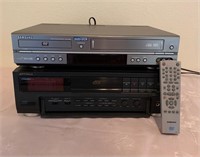 Tape Deck and DVD/VHS Player