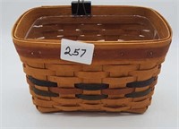 Longaberger Basket with stickers