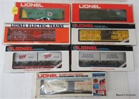 7 Modern Lionel Freights, OB