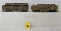 Brass FT-A Diesel Loco & Another