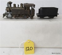 Brass 2-4-2 L&T for Repair (No Ship)