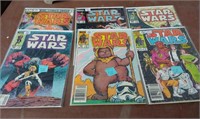 (6) Vintage Star Wars- 75, 78, 82, 88, 94 & 107