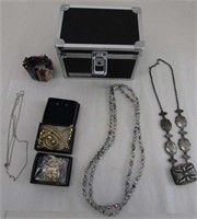 Small Box & Costume Jewelry
