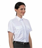 SIZE 16 VAN HEUSEN WOMEN'S SHORT SLEEVE- PILOT