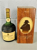 Vintage Courvoisier Napoleon Cognac W Box