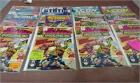 (12) Vintage Various Comic Books