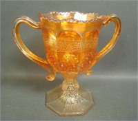 Fenton Marigold Handled Loving Cup
