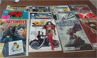 (12) Various Comic Books