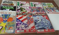 (12) Various Comic Books