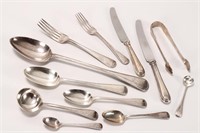 Extensive Victorian Sterling Silver Cutlery Set,