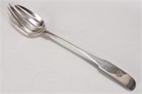 Irish George III Sterling Silver Serving Fork,