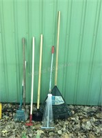 Rakes, Edger & Shovel