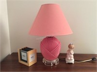 Vintage Lamp, Nightlight Lamp & Photo Coasters