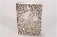 Edwardian Sterling Silver Card Case,