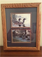 Loon Picture, 13 1/2" x 16 /2"
