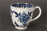 18th Century Dr Wall Blue and White Cup,