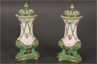 Pair of Early 20th Century Royal Worcester Vases