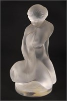 Lalique Crystal Figure,