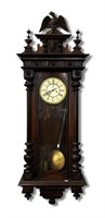 Early 20th Century German Regulator Clock,