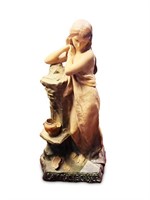 Large French Art Nouveau Terracotta Figure,