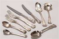 Extensive Victorian Sterling Silver Cutlery