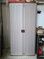 Plastic 2 door cabinet