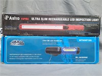 Rechargeable LED work lights