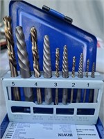 10 piece extractor/drill set and more