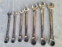 SAE ratchet wrenches
