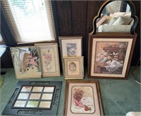 Assorted Pictures, Frames & Mirrors