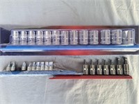 Screwdriver, ball end and socket sets