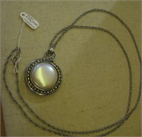 Double Sided Avon Pendant Necklace