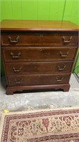 Mahogany Hickory Chair Co Four Drawer Chest