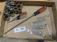 Craftsman Sockets, Screwdrivers, Small Wrenches