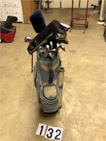 Golf Clubs and Bag