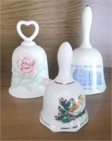 3pc Ceramic Bells