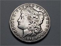 1892 S Morgan Silver Dollar High Grade