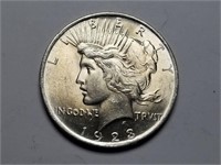 1923 Peace Dollar Uncirculated