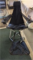 Folding Lounger with Footrest