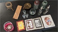 Frames and Glassware Lot