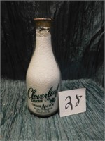 CLOVERLEAF DAIRY QUART PYRO WAR BOND BOTTLE