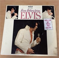 1971 RCA VICTIR LIVE LETTERS FROM ELVIS ALBUM