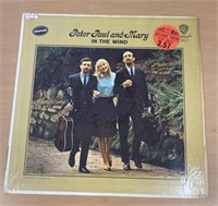 PETER PAUL & MARY IN THE WIND ALBUM WB RECORDS