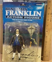 BENJAMIN FRANKLIN ACCOUTREMENTS FIGURINE