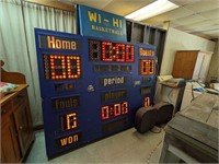 WI-HI Salisbury Basketball Scoreboard 1970's