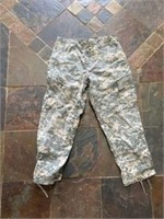 Army pants size large short